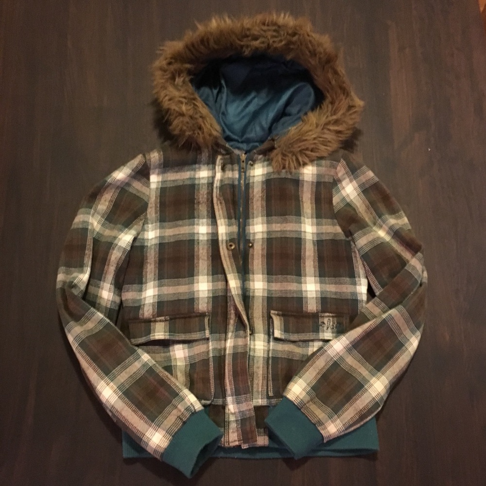 Volcom Plaid Jacket